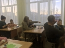 Занятие с будущими первоклассниками 